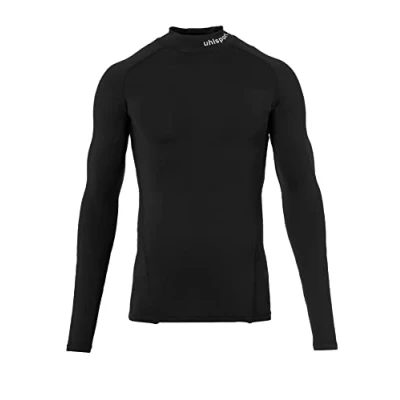 Imagen de Uhlsport Distinction Pro Baselayer Turtle Neck Camiseta térmica, Hombre, Black, XXL