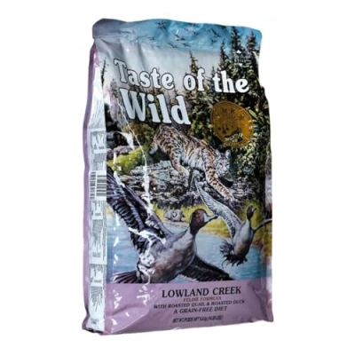 Imagen de Taste Of The Wild pienso para gatos con Codorniz y Pato asados 6,6 kg Lowland Creek