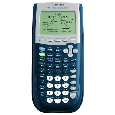 Imagen de Texas Instruments ACCO TI 84 Plus Calculadora Gráfica, Negro