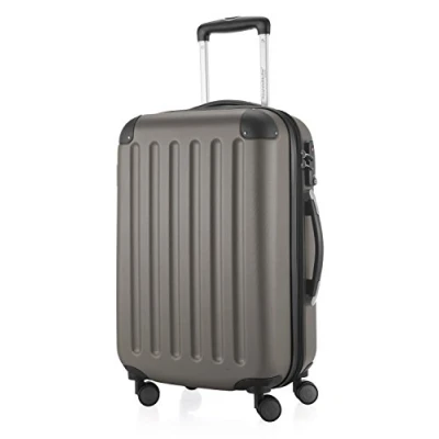 Imagen de HAUPTSTADTKOFFER SPREE Equipaje de mano, Maleta rígida, Trolley expandible, 4 ruedas dobles, TSA, 55 cm, 42 litros, Grafito