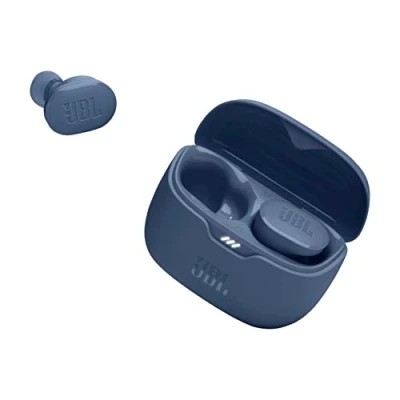 Imagen de Auriculares True Wireless JBL Tune Buds, Bluetooth, Cancelación de ruido, Micrófono, 8h, Azul