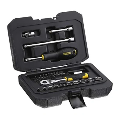 Imagen de STANLEY STMT82828 1 Juego de vasos 1/4&quot; 38 piezas