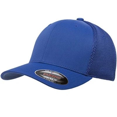 Imagen de Flexfit Gorra Ajustada de Malla Aire ultrafibra Sombrero, Azul Cobalto, L/XL para Hombre