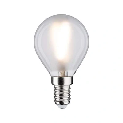 Imagen de Pauleen bombilla a gota LED, filamento, E14, 3 W, mate, 2.700 K