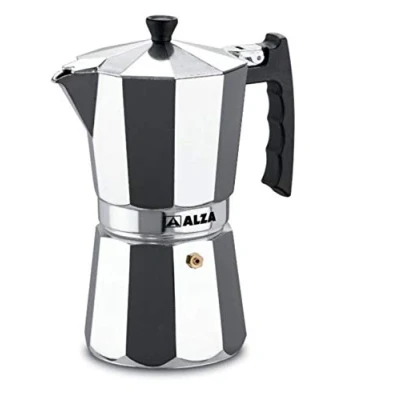 Imagen de ALZA 00353012 CAFETERA Luxe 12T Aluminio INDUCCION, 22,00