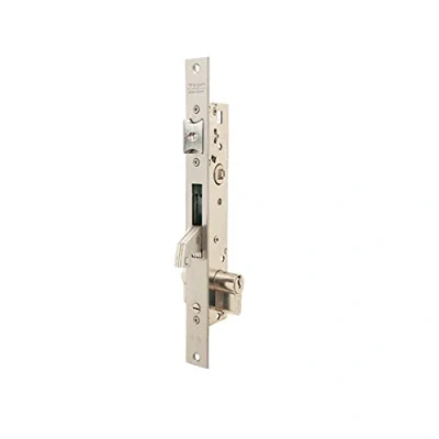 Imagen de Tesa Assa Abloy 4240303NI Cerradura Monopunto De Palanca Basculante Para Perfiles Metálicos Inoxidable Entrada 30 mm 2240