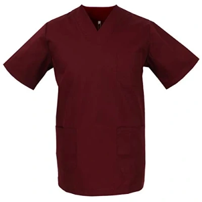 Imagen de MISEMIYA Casaca Unisex MÉDICO Enfermera Uniforme Limpieza Laboral ESTÉTICA Dentista Veterinaria Sanitario HOSTELERÍA Ref.817 XXL, Granate