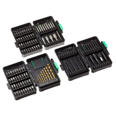 Imagen de Marca Amazon Denali Juego de puntas para taladro y atornillador, 123 piezas