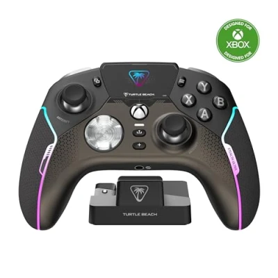 Imagen de Turtle Beach Stealth Ultra Controlador de Juegos Inalámbrico con Base Carga Rápida, Gatillos Ajustables y Pantalla Comando para Xbox Series XS, One PC [con Licencia Oficial Xbox]