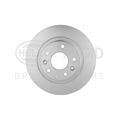 Imagen de HELLA 8DD 355 126 711 Disco de freno 281 9,5 05/08 114,3 macizo revestido sin perno sujeción rueda, buje rueda MAZDA: CX 3