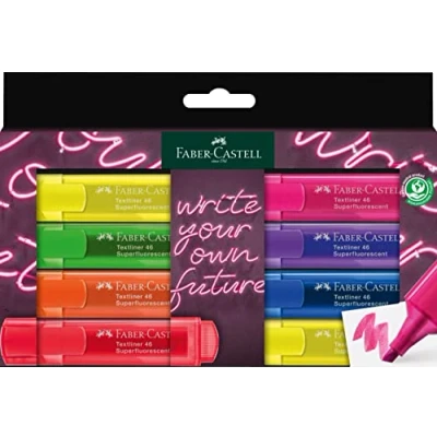 Imagen de Faber Castell 254601 Pack 8 Textliner 46 Generación Z