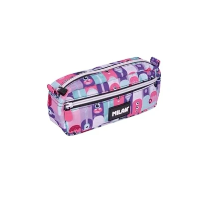 Imagen de MILAN® Estuche portatodo rectangular 2 cremalleras serie especial Aliens