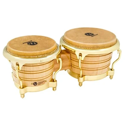 Imagen de LP Generation II Bongos de madera, color natural, 7 1/4&quot; y 8 5/8&quot;