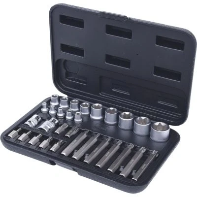 Imagen de KS TOOLS 911.4301 2 Juego de tubos Torx Acero cromo vanadio 1/2, 1/4, 3/8 cuadrado