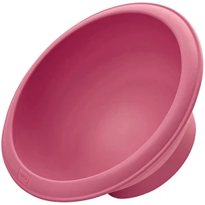 Imagen de Lurch 83004 Flexi Forma semiesférica Diámetro 18 cm, Silicona, Rosa, 23 x 9,5 cm
