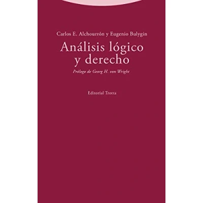 Imagen de Análisis lógico Y Derecho (ESTRUCTURAS PROCESOS DERECHO)