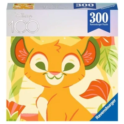 Imagen de Ravensburger puzzle Disney: El Rey Leon, Disney 100, Puzzles para Adultos y Niños, 9 años o más, Rompecabezas Adultos, 300 piezas, Pegamento enmarcar, Edición Limitada