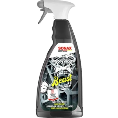 Imagen de SONAX Limpiador de Aros/Llantas (1 l) Potente Llantas para Suciedad Especialmente persistente, 04333000 544