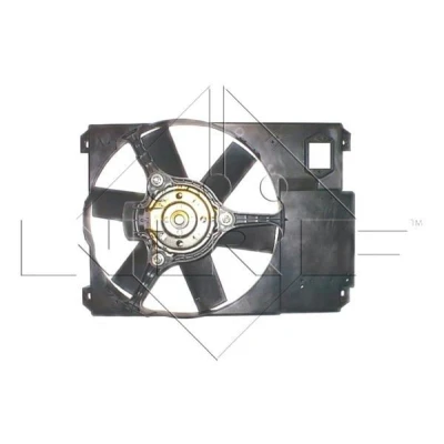 Imagen de NRF 47341 Ventilador de radiador 385 12 460 con bastidor (armazón) CITROËN: C5 I Familiar, Jumpy II Furgón, Hatchback