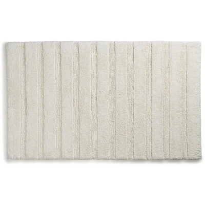 Imagen de kela Megan Alfombrilla de baño (100% algodón, 80,0 x 50,0 1,6 cm), Color Blanco
