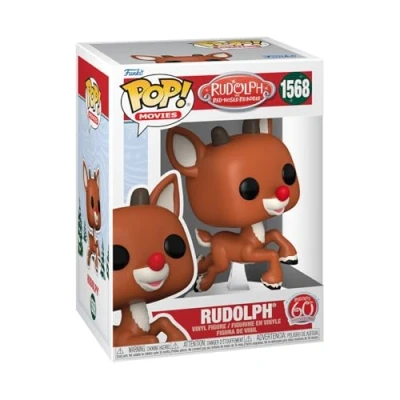 Imagen de Funko Pop! Movies: Rudolph (Flying​) The Red Nosed Reindeer Figura de Vinilo Coleccionable Idea Regalo Mercancia Oficial Juguetes para Niños y Adultos Movies Fans