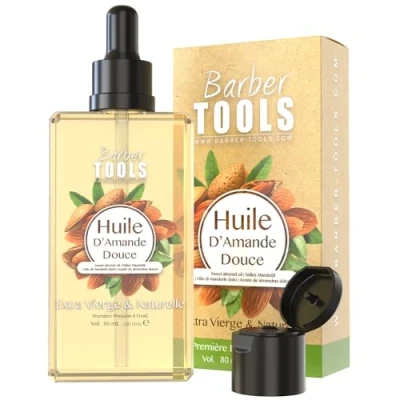 Imagen de Aceite de Almendras Dulces 100% Puro, Natural y Prensado en Frío Cara, Cuerpo, Cabello, Uñas (80 ml)