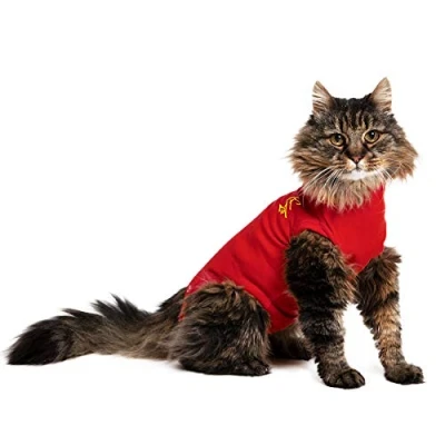 Imagen de MPS Medical Pet Shirt, Gato, Rojo, S