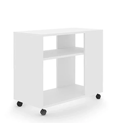 Imagen de Vicco Mesa de Centro Rolli, Blanco, 70 x 60 cm