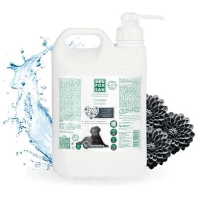Imagen de MENFORSAN Champú Perros Pelo Negro 5L