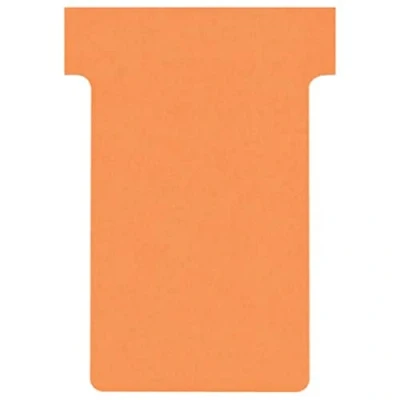 Imagen de NOBO 2002009 Estuche 100 fichas T tamaño 2 color naranja