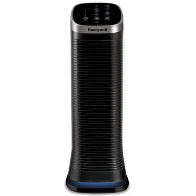 Imagen de Purificador de aire Honeywell Air Genius 5 con filtro permanente y lavable (5 niveles limpieza, captura hasta el 99,9% las partículas microscópicas: polvo, humo, polen caspa mascotas)