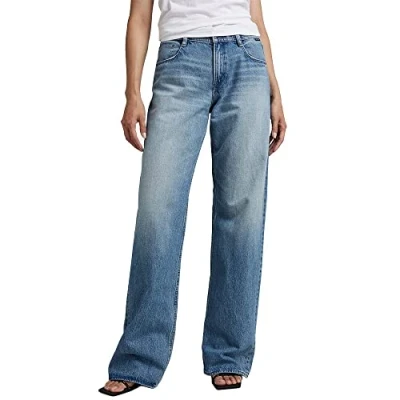 Imagen de G Star Para Mujer Judee Low Waist Loose Jeans, Azul (sun faded air force blue D22889 D317 C947), 32W / 32L
