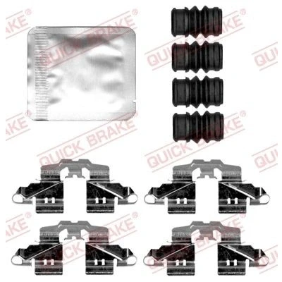 Imagen de QUICK BRAKE 109 0161 Kit de accesorios, pastillas frenos SUZUKI: SWIFT 5