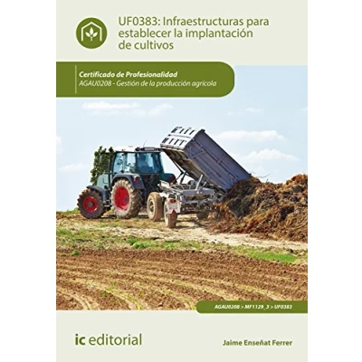 Imagen de Infraestructuras para establecer la implantación de cultivos. AGAU0208 Gestión producción agrícola (SIN COLECCION)