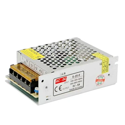 Imagen de Fuente de Alimentación 5V 5A 25W Regulada Universal AC 220V a DC Transformador para Tira LED