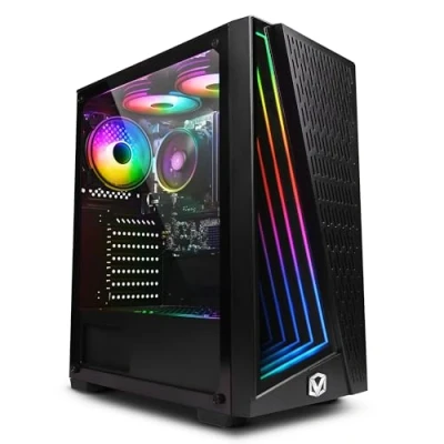 Imagen de Vibox VI 19 PC Gaming AMD Ryzen 3200GE Procesador 4GHz Radeon Vega 8 Gráficos 16GB RAM 480GB SSD Windows 11 WiFi