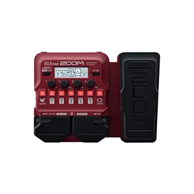 Imagen de Zoom B1X FOUR pedal multiefecto para bajo eléctrico con de expresión