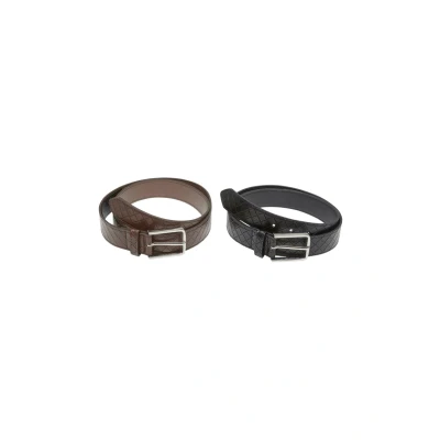 Imagen de Urban Classics 2PACK Cinturón, Hombre, Talla: L/XL, Black silver brown