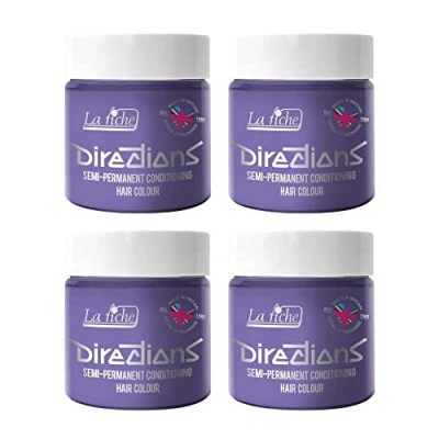 Imagen de 4 x La Riche Directions Semi Permanent Hair Color Bote de 100 ml (Wisteria)