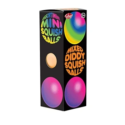 Imagen de Tobar 38462 SCRUNCHEMS Bolas Mixtas de Diddy Squish (3 Unidades)