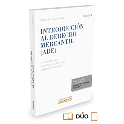 Imagen de Introducción al Derecho mercantil (ADE) (Manuales)