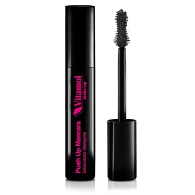 Imagen de Vitamol Mascara Push Up de maquillaje extra volumen y pestañas alargadas, 10 ml