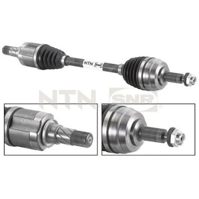 Imagen de SNR DK55.011 Árbol de transmisión Eje delantero, izquierda 675 RENAULT: MEGANE 3 Coupe,