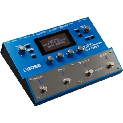Imagen de BOSS SY 300 Guitar Synthesizer — Sonidos nuevos y expresivos mediante una entrada de 1/4 pulgada estándar un auténtico sintetizador estilo analógico para guitarra