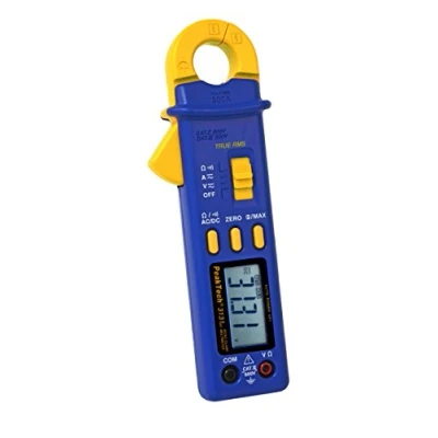 Imagen de PeakTech 300 A AC DC Pinza amperimétrica con multímetro, True RMS, AC/DC de alimentación mini alicates para medición corriente, voltaje, resistencia, continuidad y diodo, 1 pieza, P 3131eff