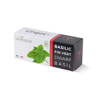 Imagen de Lingot® Albahaca enana BIO Compatible con Huerto di Interior Véritable® y Exky® Recarga lista para usar Sustrato semillas integradas