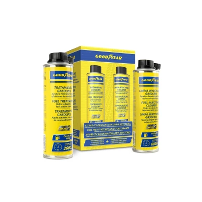 Imagen de Goodyear Pre iTV Kit ZGODA0006 Limpiador, sistema inyección Gasolina 2 x 300ml