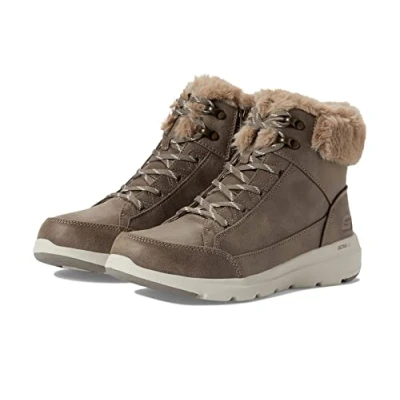 Imagen de Skechers Ultra Cozly Botines con cordones, Mujer, Talla: 38, Dktp Zapatos