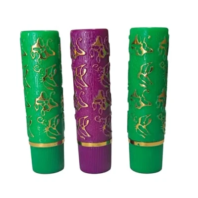 Imagen de Pack 3 pintalabios magico originales autenticos duraderos, (2 verdes + lila)