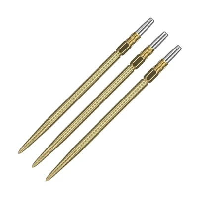 Imagen de Target Darts Swiss Points, Puntas para Dardos Nano Point (Juego de 3 Puntas) 30MM, Oro Cambio, Accesorios Profesionales